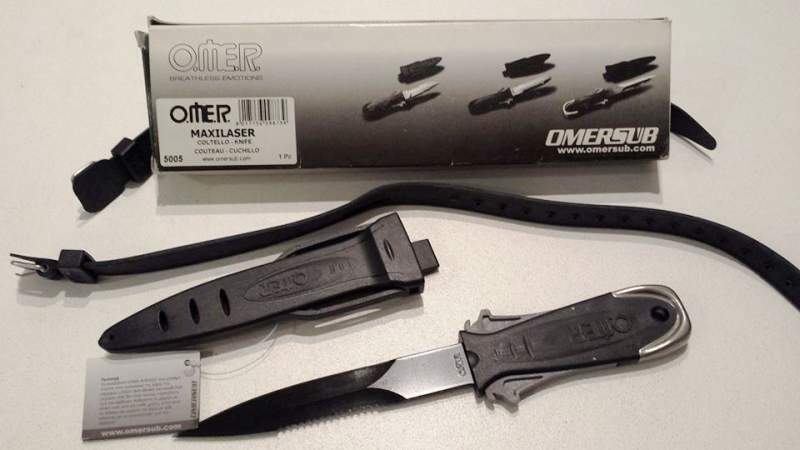 OMER - MAXILASER 尖刺型潛水刀