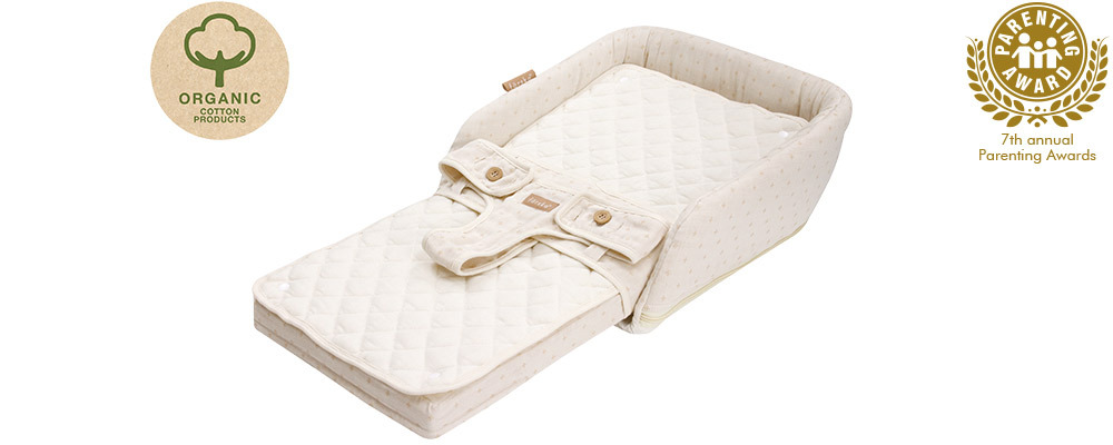 [成長型]安心守護多功能床中床-有機棉