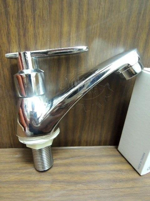 ＊中崙五金【附發票】(藍色) 臉盆水龍頭 新型陶瓷立栓 面盆水龍頭 加厚型設計 陶瓷芯 SK-106 台灣製