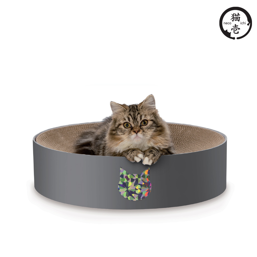 貓壹 抓抓盆XL 鑽石灰限定