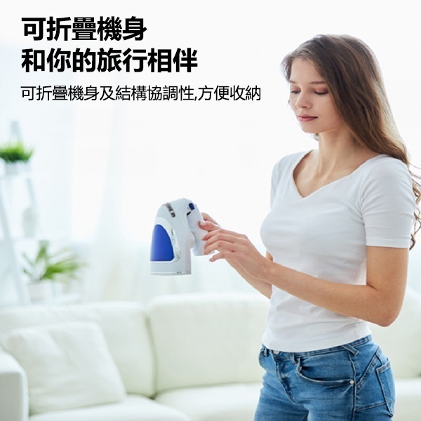 Japan TSK portable hand-held folding high temperature dry and wet steam iron (high temperature sterilization) (P3618)