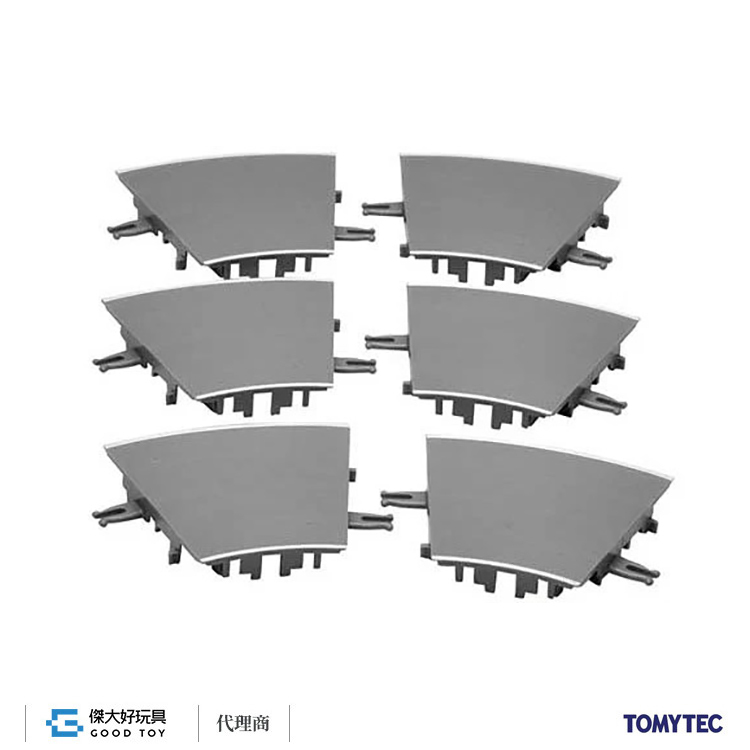 TOMYTEC 325574 巴士走行系統 [C-001-2] 曲線道路 C66-30-RO (6入)