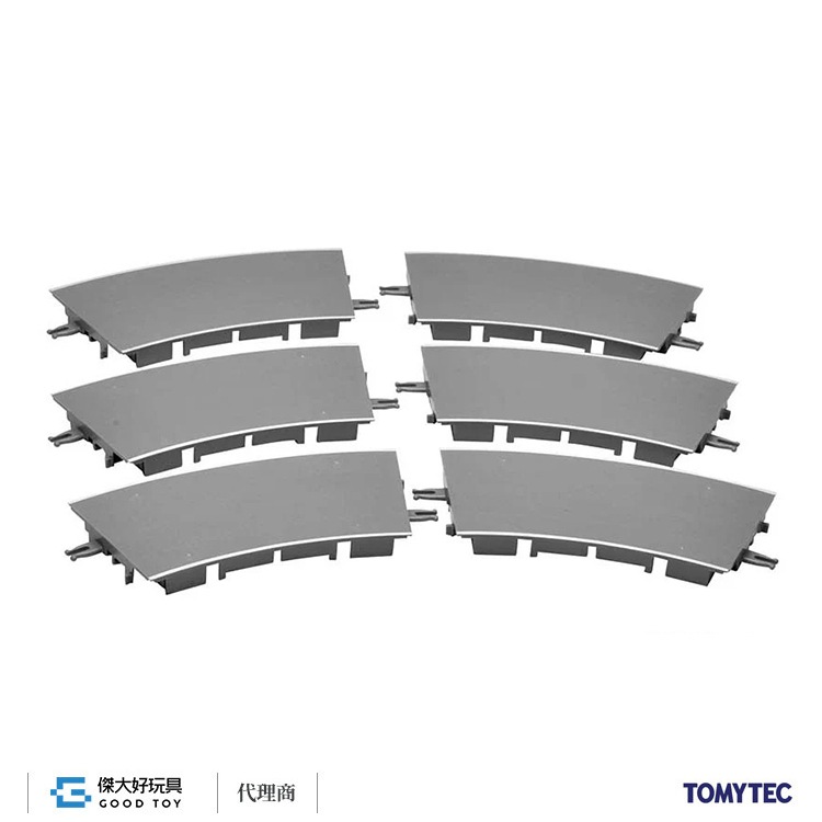 TOMYTEC 325604 巴士走行系統 [C-003-2] 曲線道路 C140-30-RO (6入)