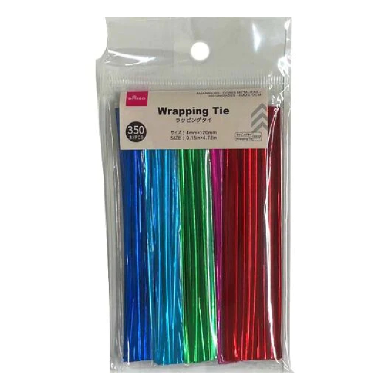 束口鐵絲/金屬色 0.4x12cm 350入