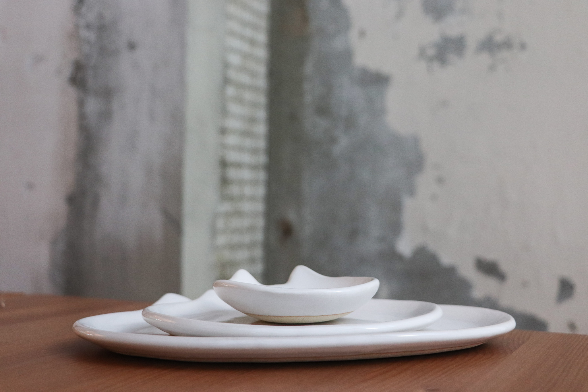 岡部登志子 Toshiko Brand 貓臉盤 醬料缽