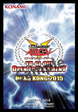 (全新)遊戲王卡套: Yugioh Open Tournament HONG KONG 2015 *50