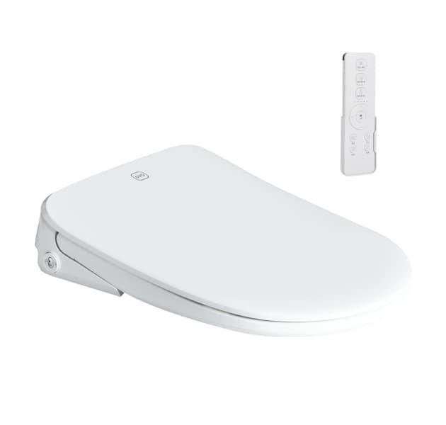 OVO京典衛浴 溫水洗淨便座推薦型號 AT700 遙控型溫水洗淨便座 *(超薄型)