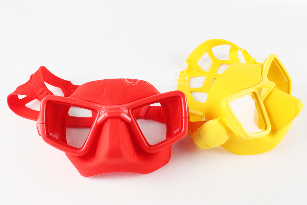 OMER - UP-M1-W/Y 低容積面鏡 石灰白/ 起司黃