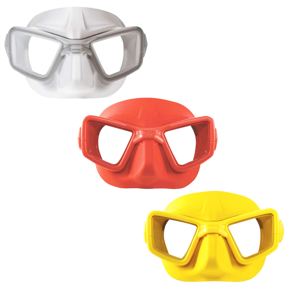 OMER - UP-M1-W/Y 低容積面鏡 石灰白/ 起司黃