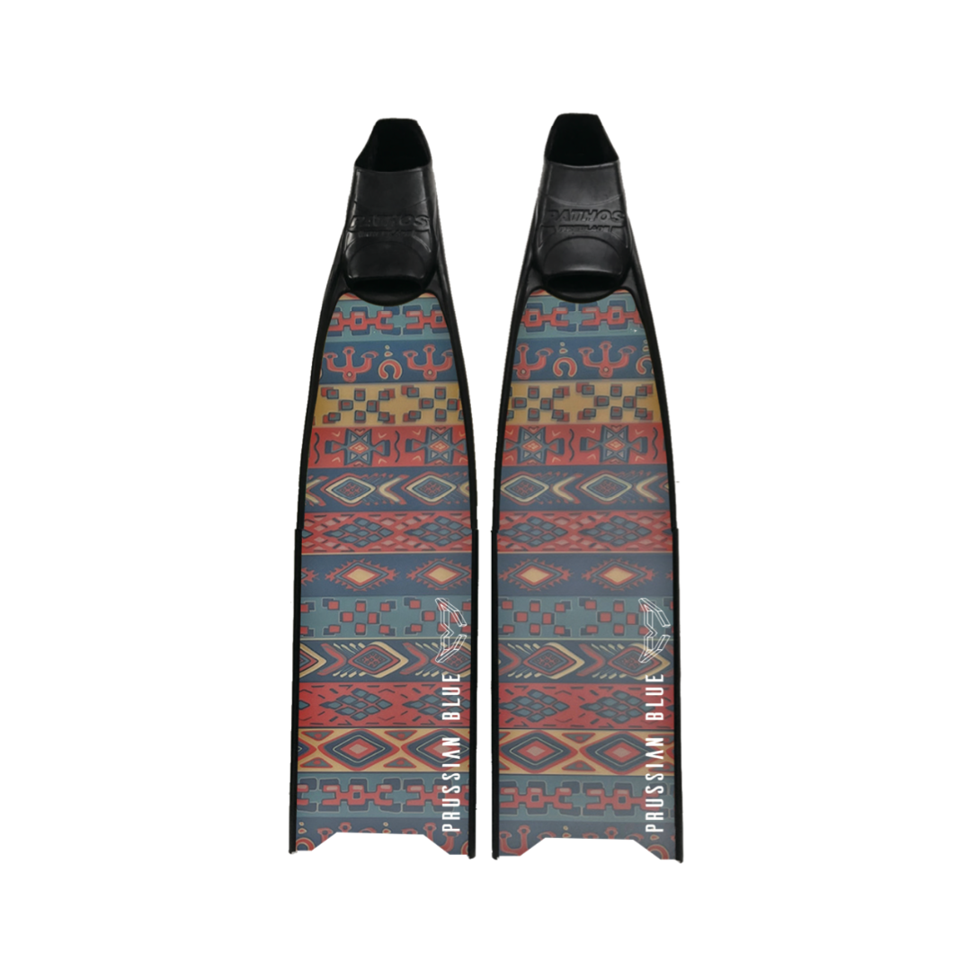 ▲2022 普魯士藍 玻纖彩繪板 波西米亞