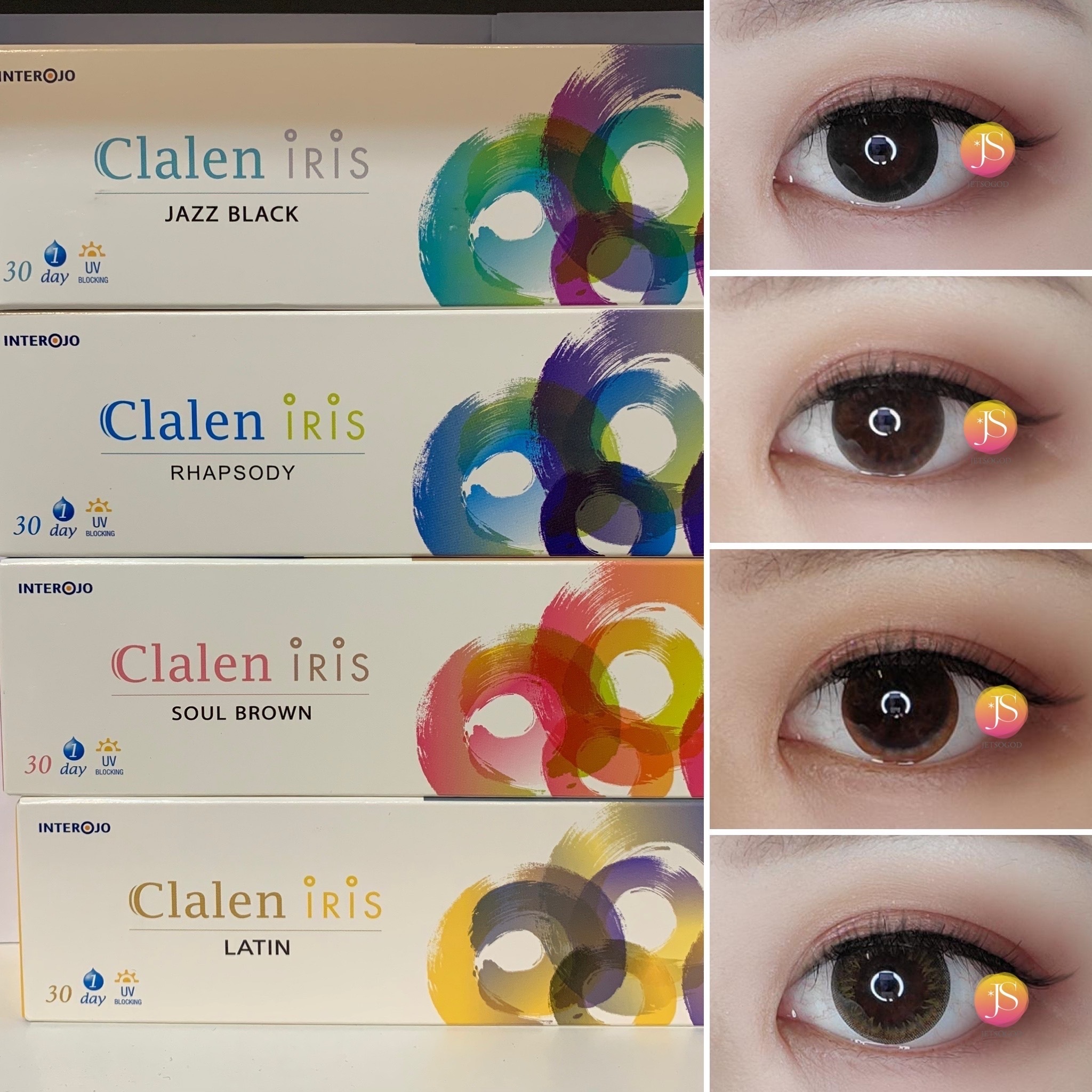 Clalen Iris 1-Day (Rhapsody)(40片)外國版