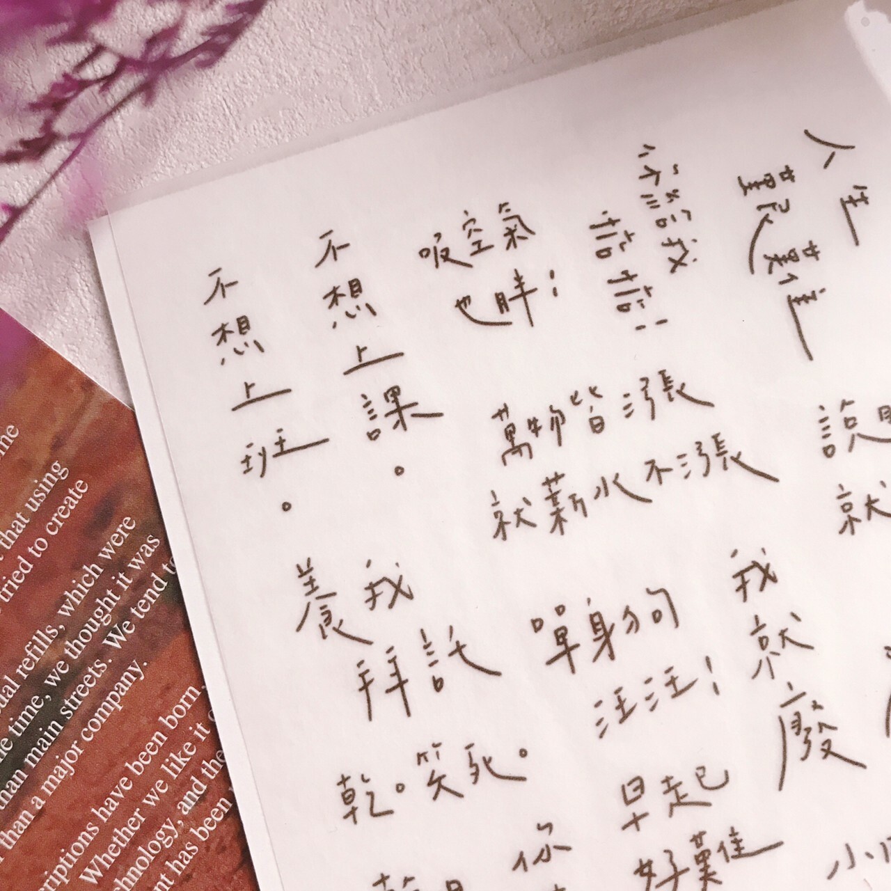 嗨賴限定｜社畜人生 轉印貼紙