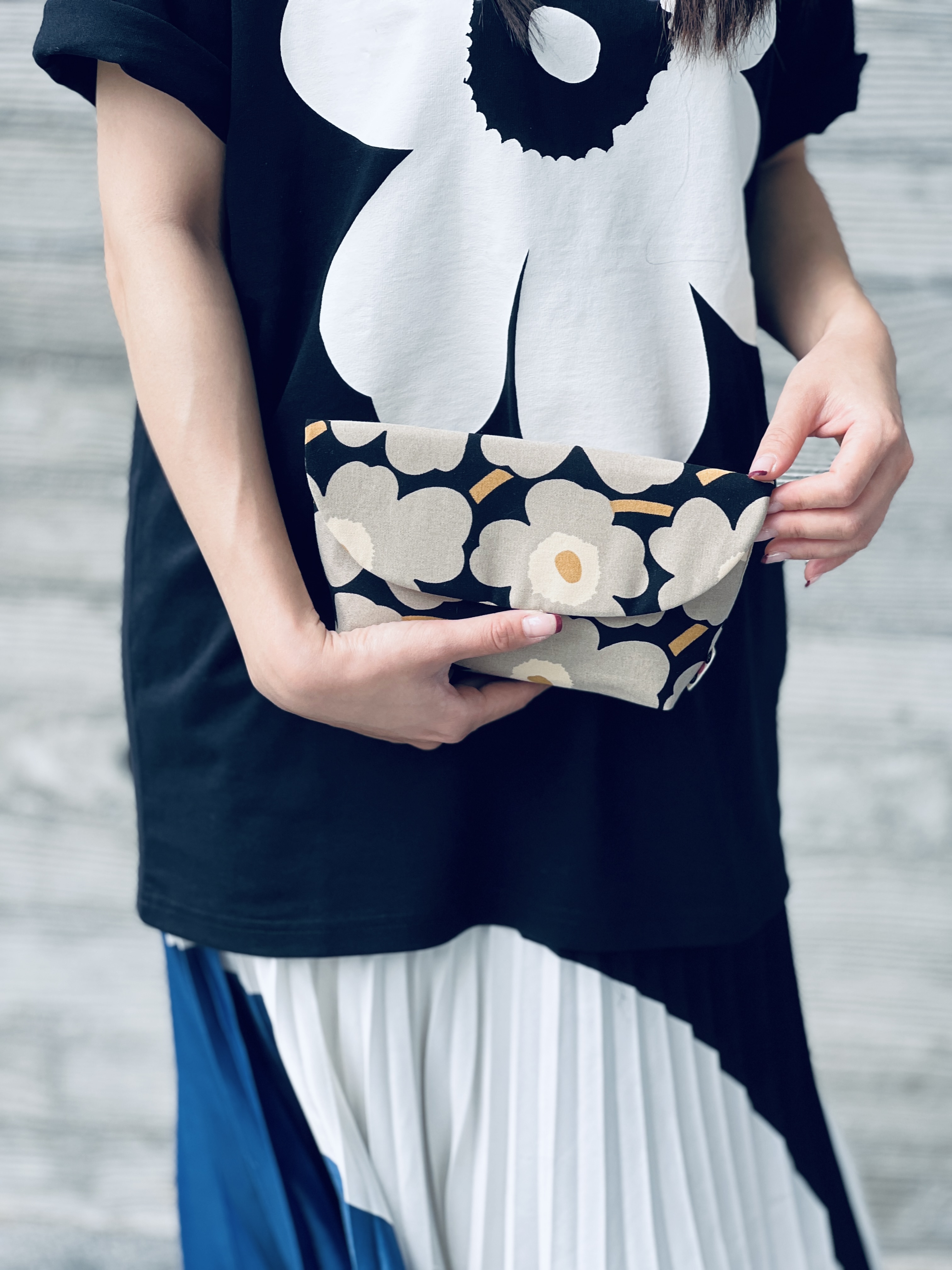 利是Pouch | Marimekko canvas fabric | Vintage Grey