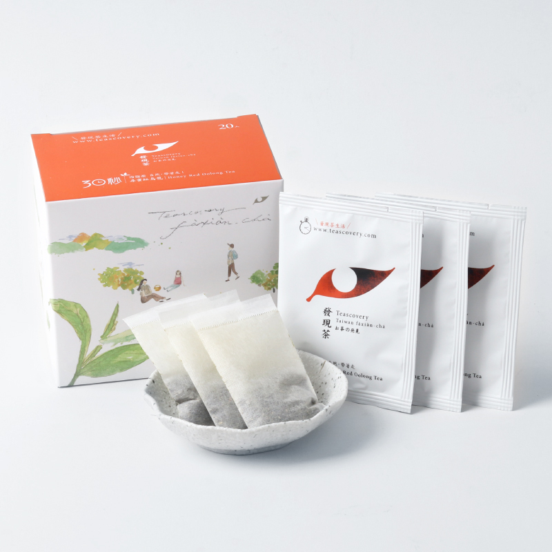 發現茶-30秒冷泡茶尋蜜紅烏龍(20入/盒)