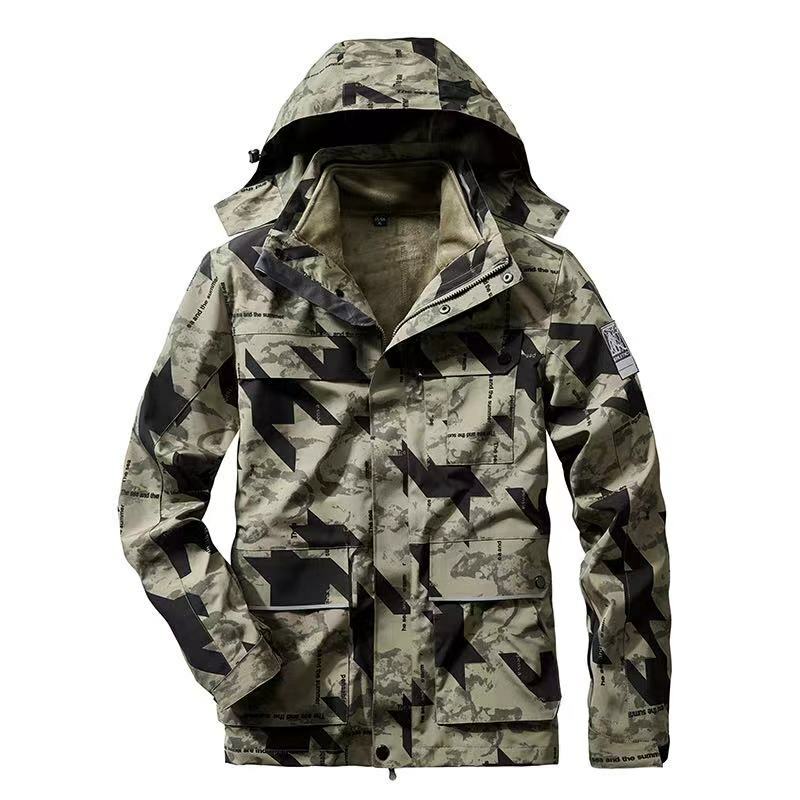 二件式刷毛保暖外套 男款 (4色) 防潑透氣/防風保暖/登山健行/休閒旅遊 03CRD2178A