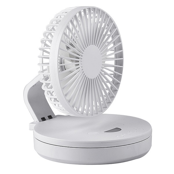 Korea JK mini desktop USB charging shaking head fan home office dormitory countertop fan (J0782)
