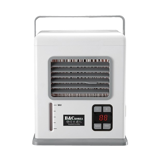 韓國B&C 智能數字顯示充電插電兩用風扇冷風機 桌面迷你冷風機 (B0231)