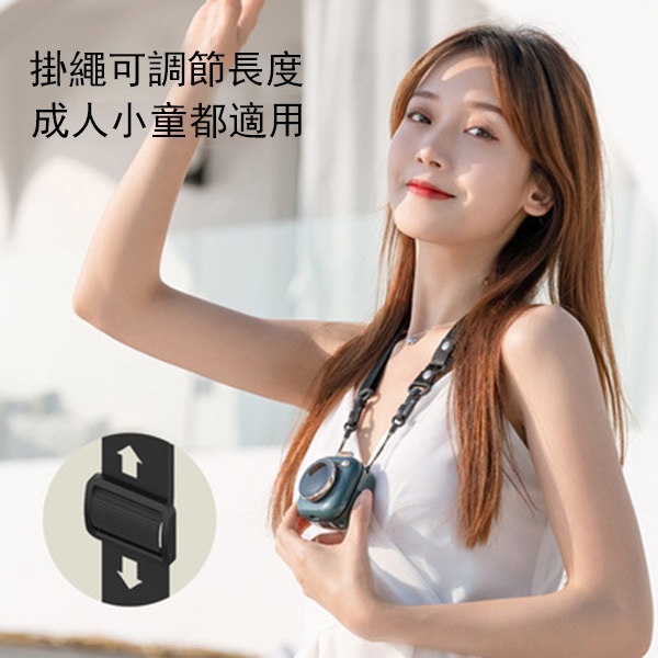 Japan TSK creative camera strong fan portable hand-held neck fan (P3397)