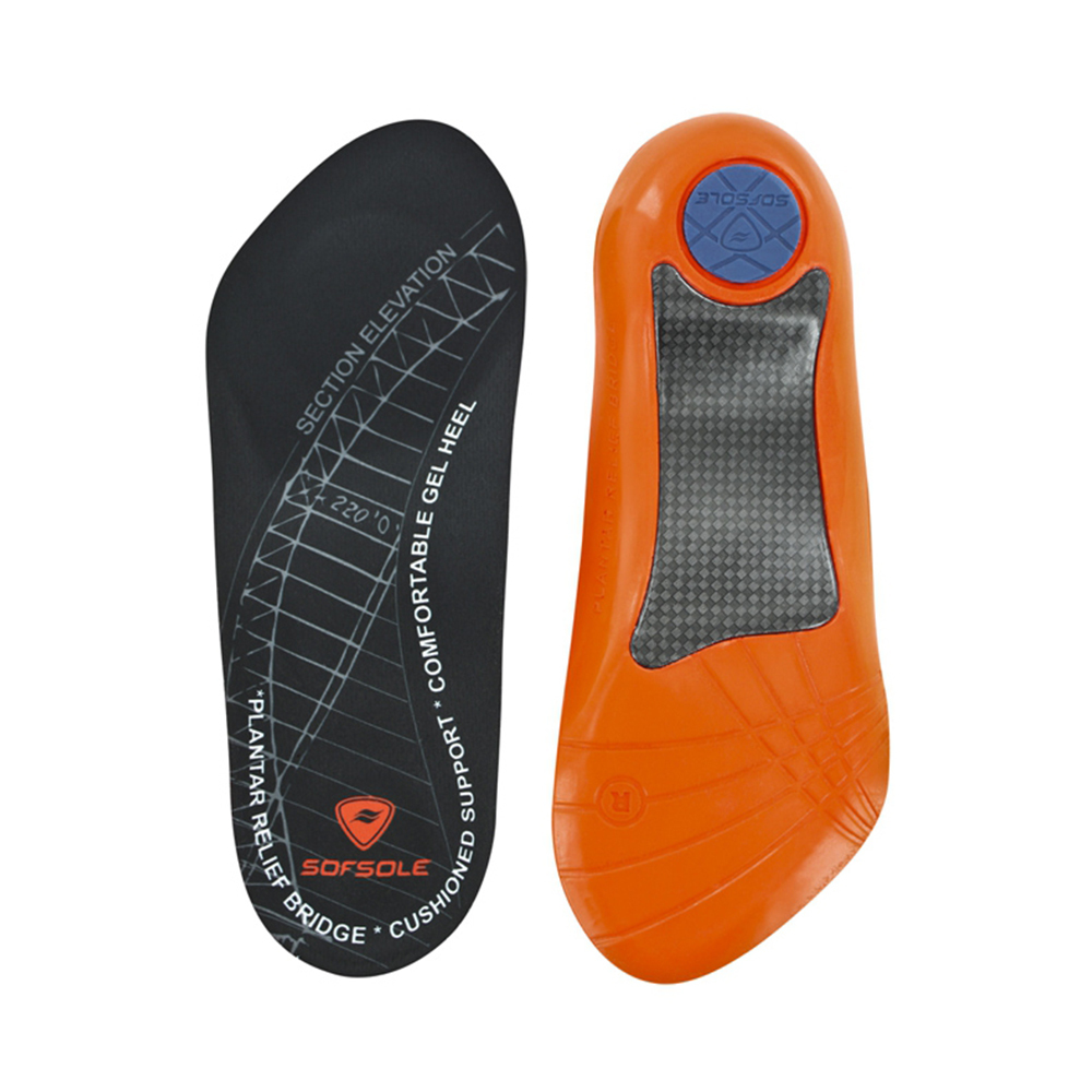 SOFSOLE 美國 S1339 PLANTAR FASCIA 筋膜舒緩鞋墊 減震/緩解足底筋膜壓力/運動使用 48S1339