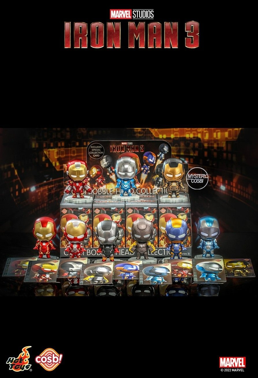 Hot Toys 鐵甲奇俠 Iron Man 3 Cosbi Bobble-Head Collection (Series 3)
