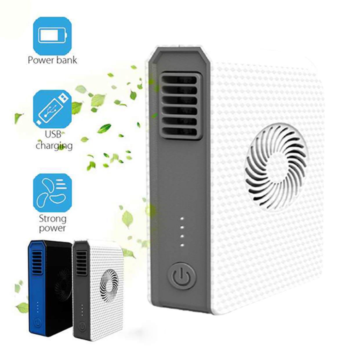 Japan TSK F60 6000mAh 2-in-1 power bank fan (P2496)