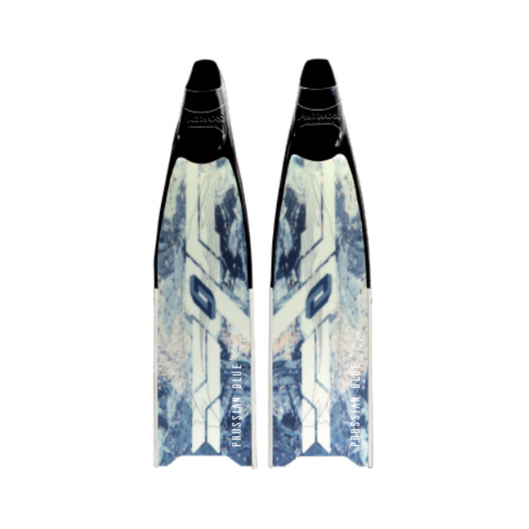 ▲2020 普魯士藍 玻纖彩繪板 藍紋