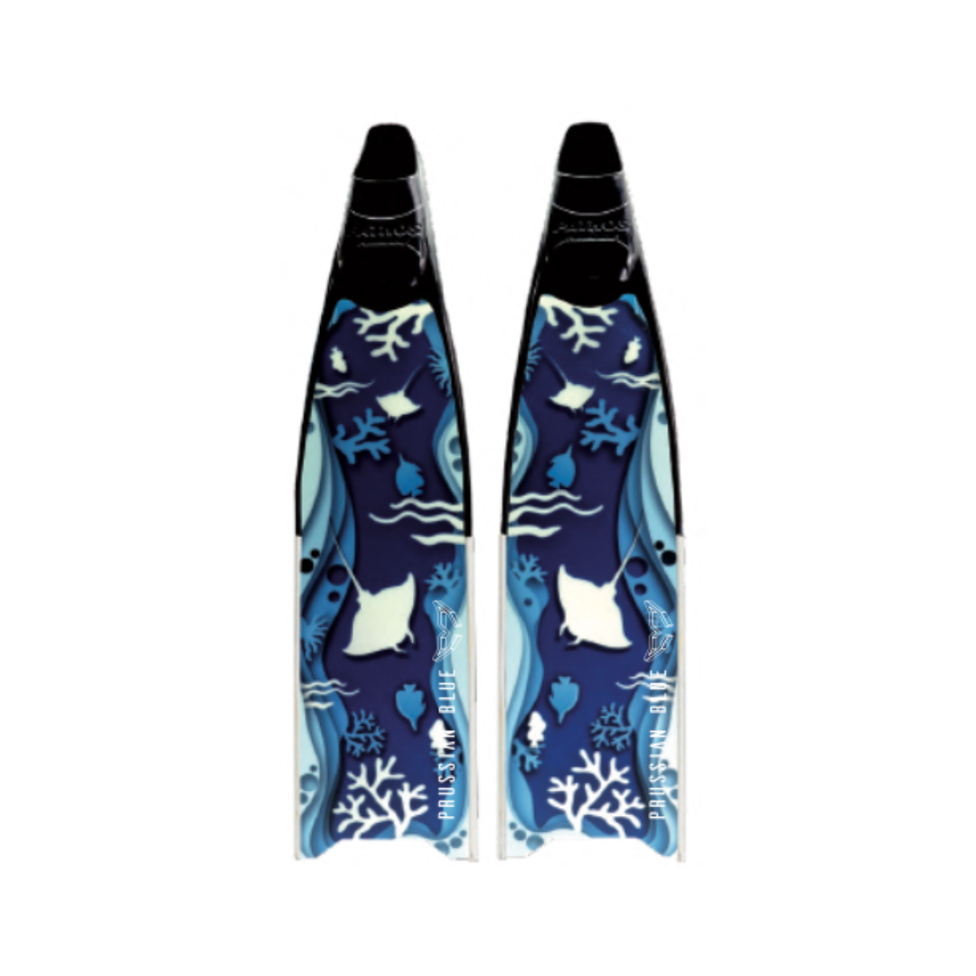 ▲2020 普魯士藍 玻纖紋理板 海底世界