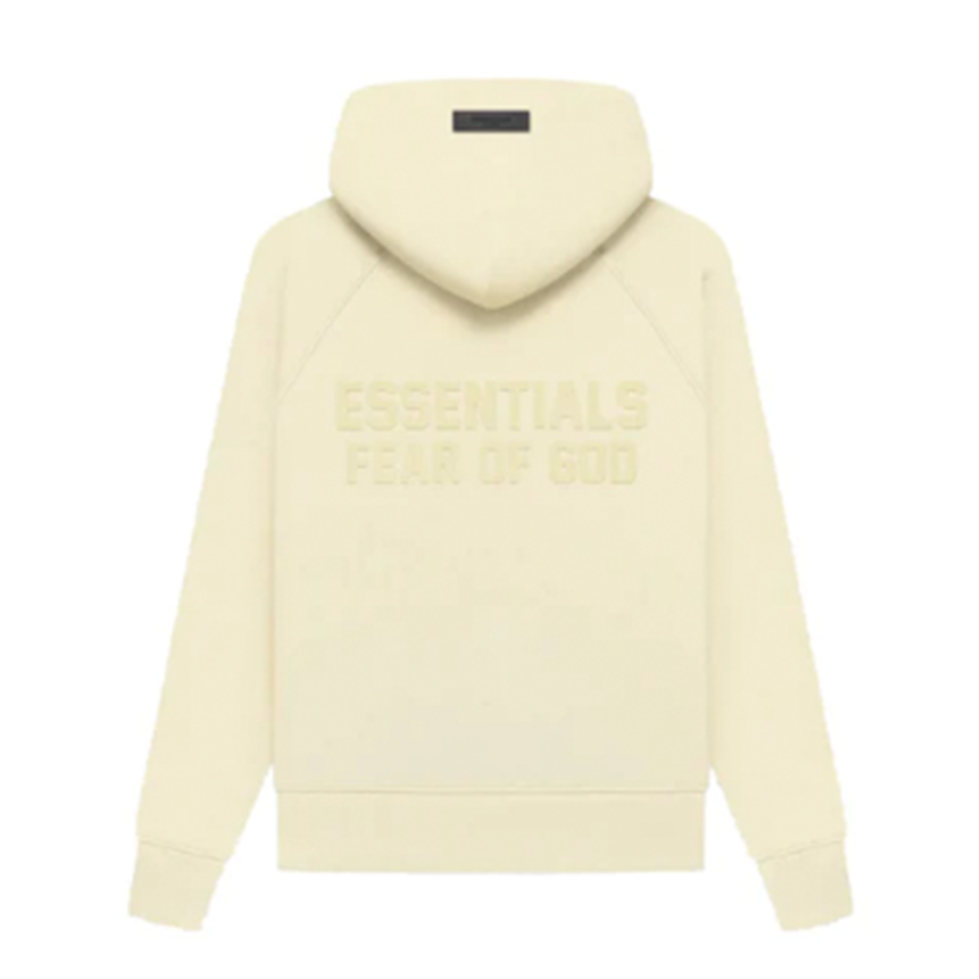 FOG Essentials 22FW Fullzip Hoodie Canary 淡金色女版/大童拉鍊外