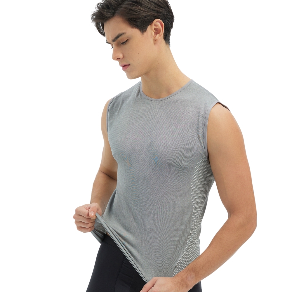 【京美】竹炭銀纖維 爽背心 1件組