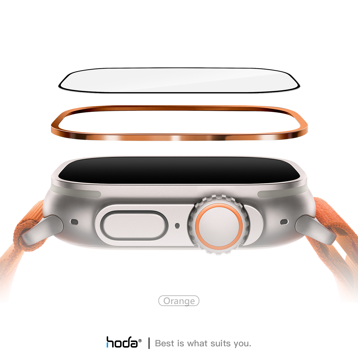 Apple - hirata Apple Watch Ultra / Ultra 2 】Sapphire Screen Protector
