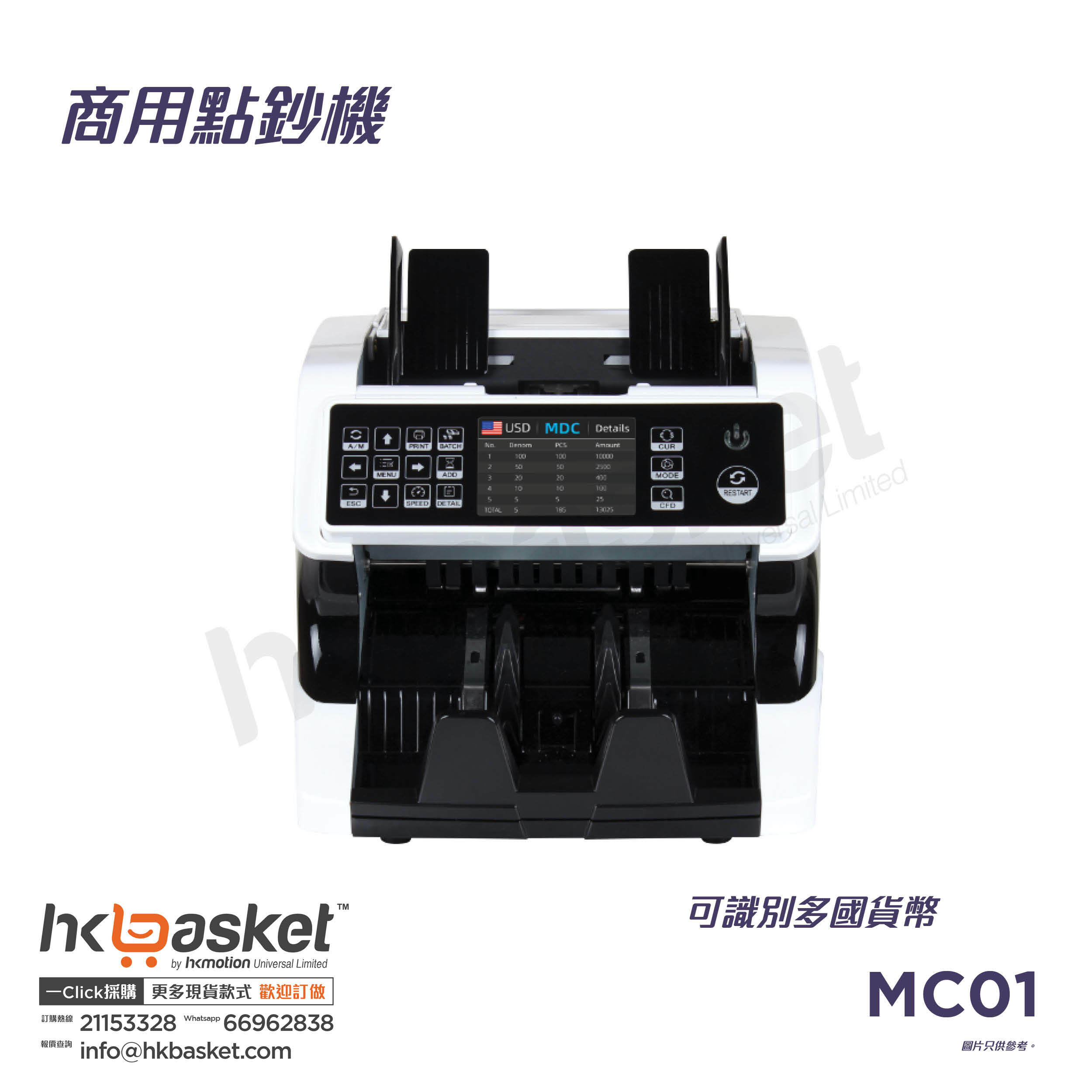 Commercial Banknote Counter