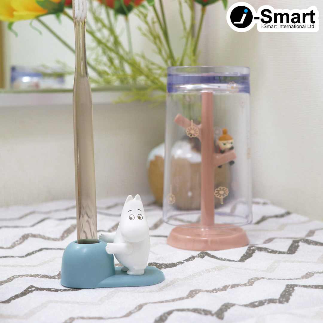 Hashy-姆明一族-立體造型牙刷座(姆明/亞美)