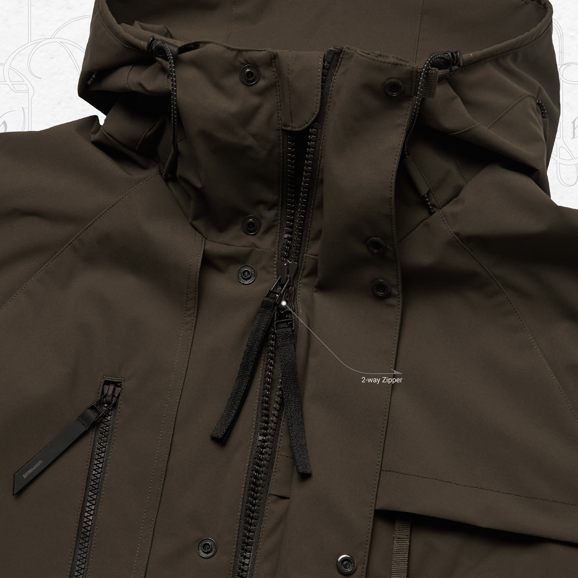 GOOPiMADE 中綿ジャケット サイズ1 RUSTY IRON メンズ