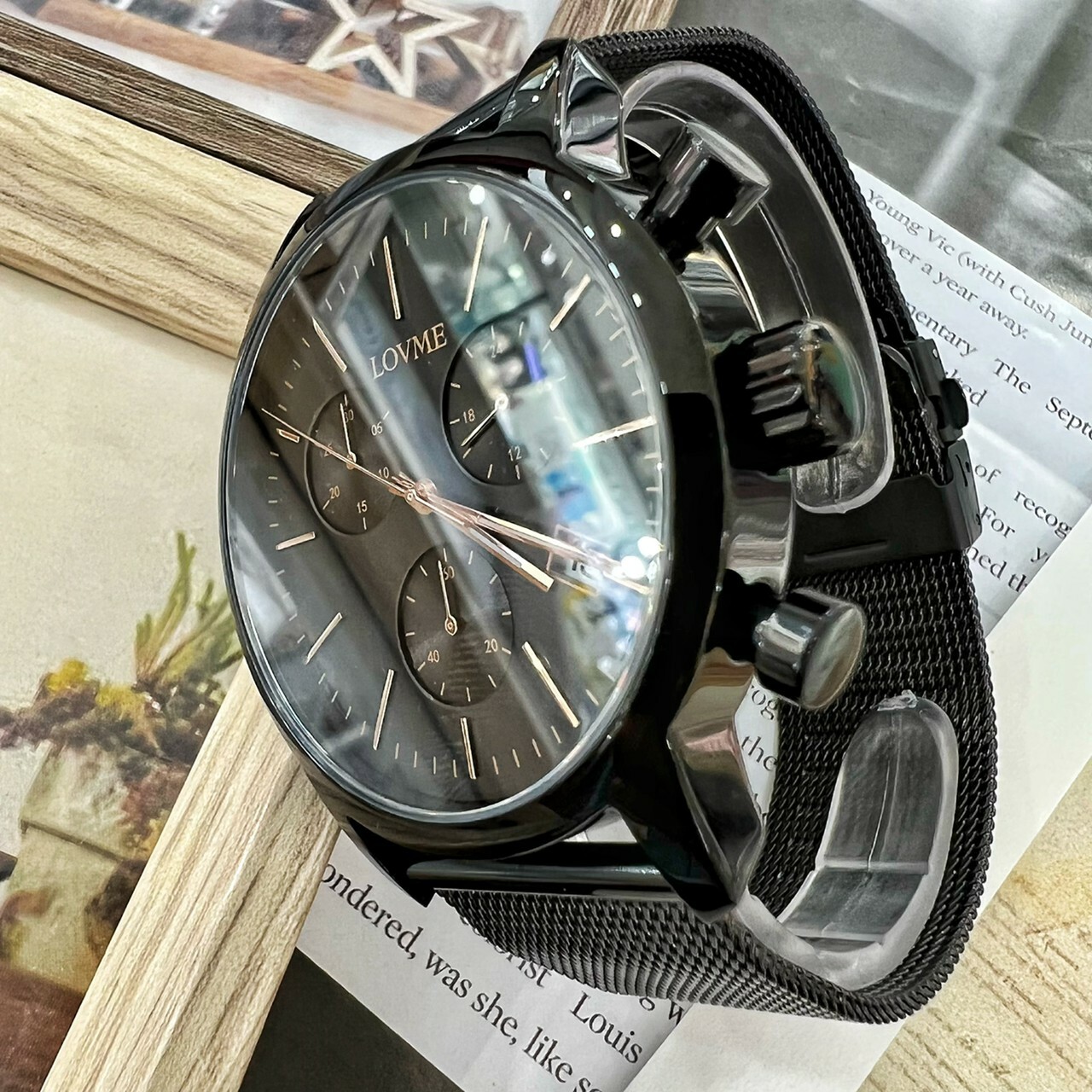 【LOVME】城市獵人個性米蘭時尚手錶 VM0055M-33-341 現代鐘錶