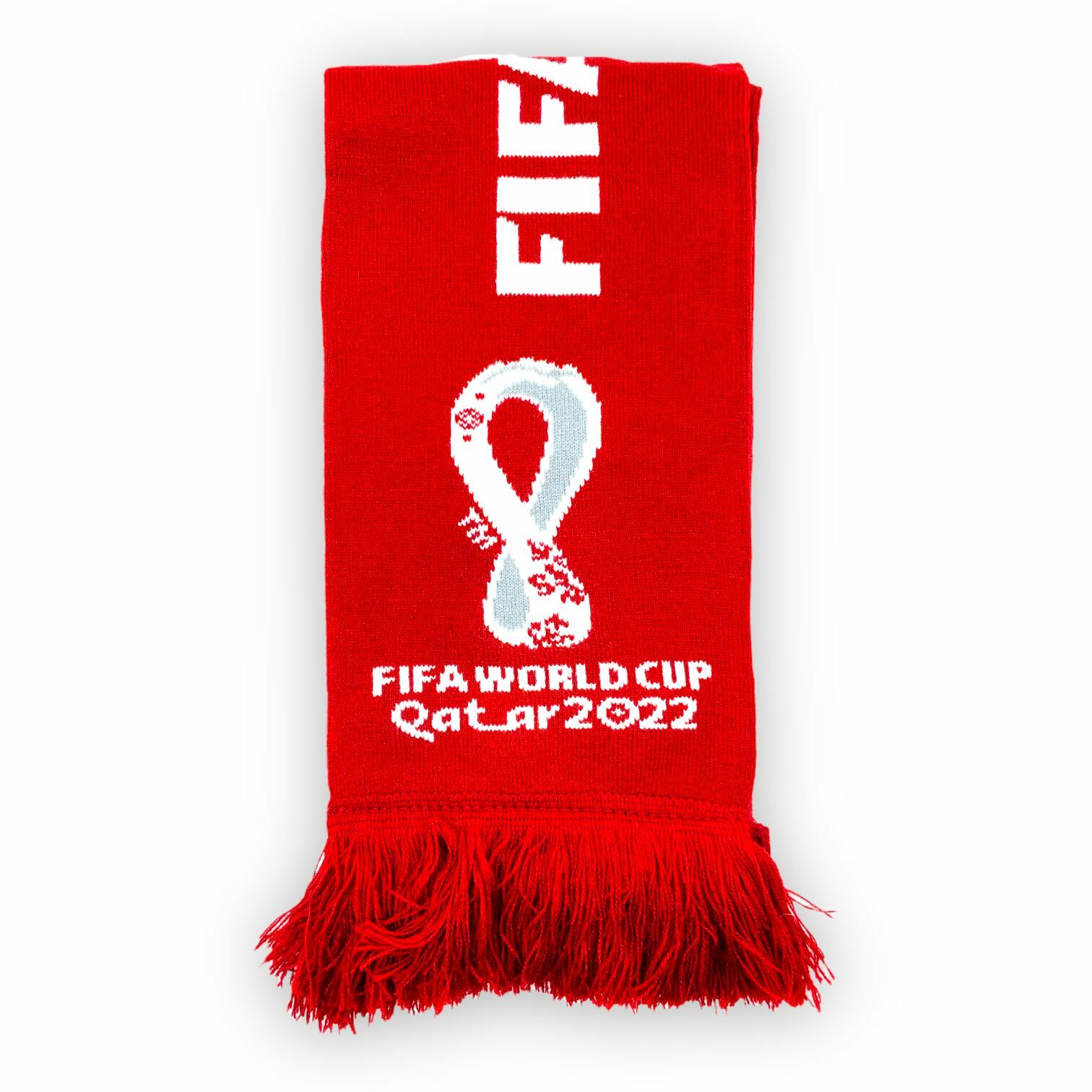 2022年世界盃棗紅色會徽頸巾