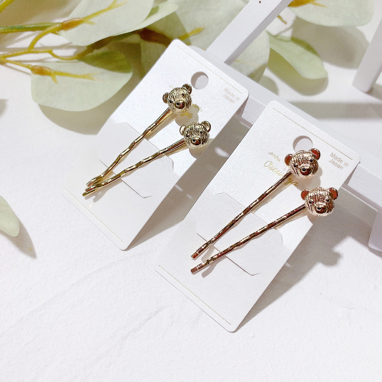 [日本制] 熊仔頭髮夾