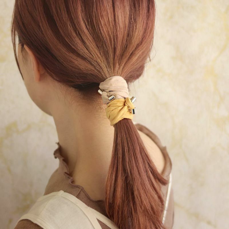 日本拼色鐵線髮帶