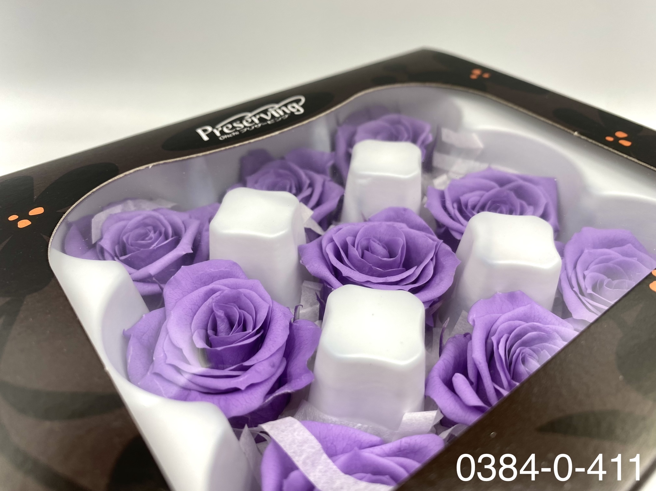 日本不凋小輪玫瑰(9朵) 03840-411