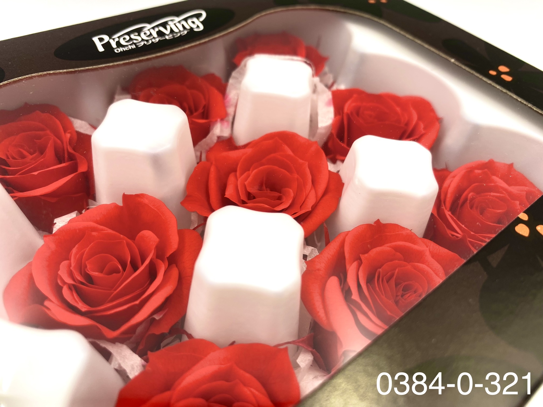 日本不凋小輪玫瑰(9朵) 03840-321