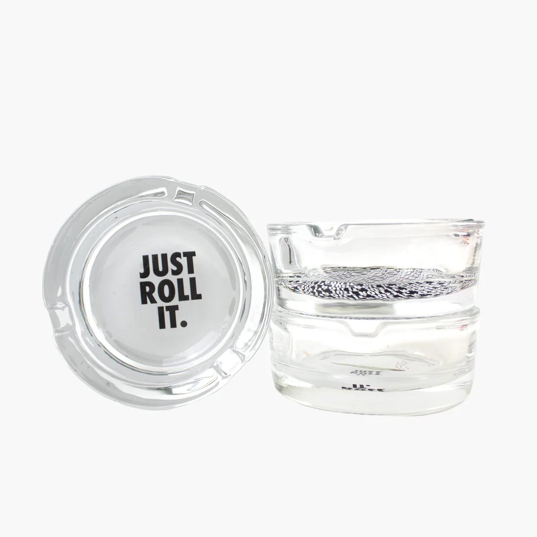 GIDDY GLASS ASHTRAY - JUST ROLL IT