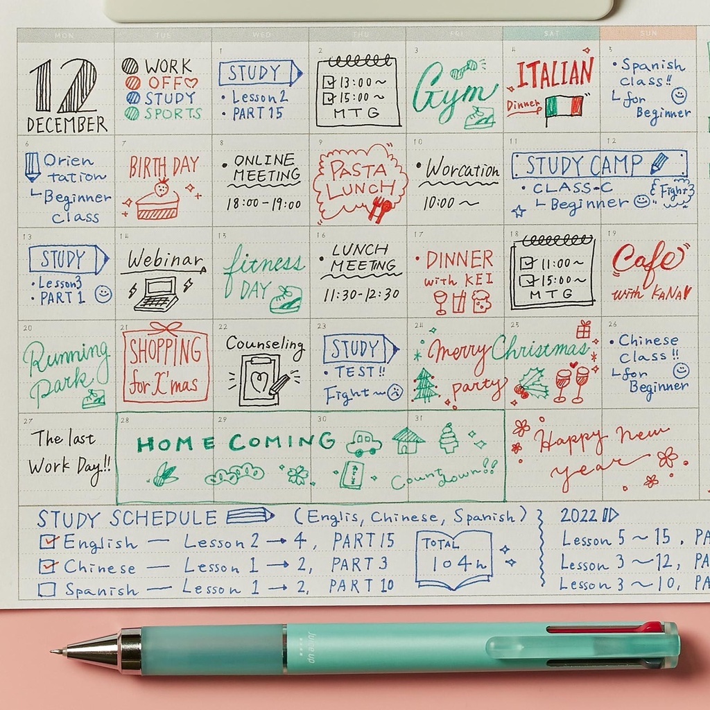 百樂 Juice up 0.4mm超級果汁筆 三色筆／四色筆