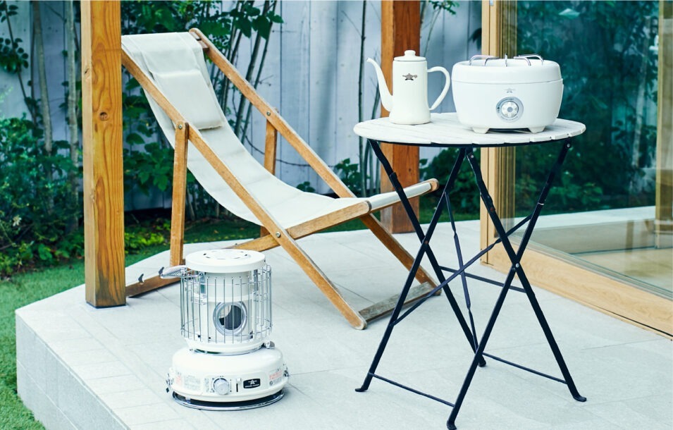 日本千石阿拉丁-卡式瓦斯暖爐白色-形象圖