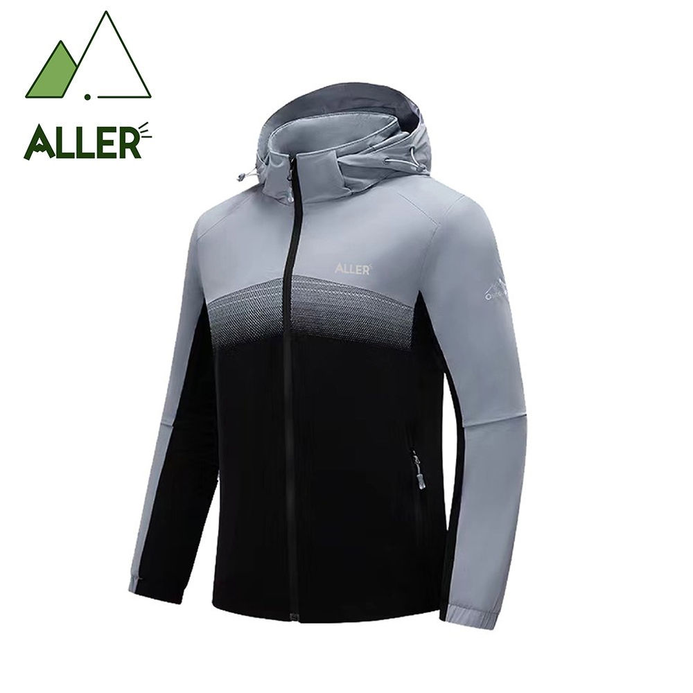 ALLER 雙色防潑水保暖連帽外套 男款 (2色) 防潑透氣/防風保暖/登山健行/休閒旅遊 04CKN1599A