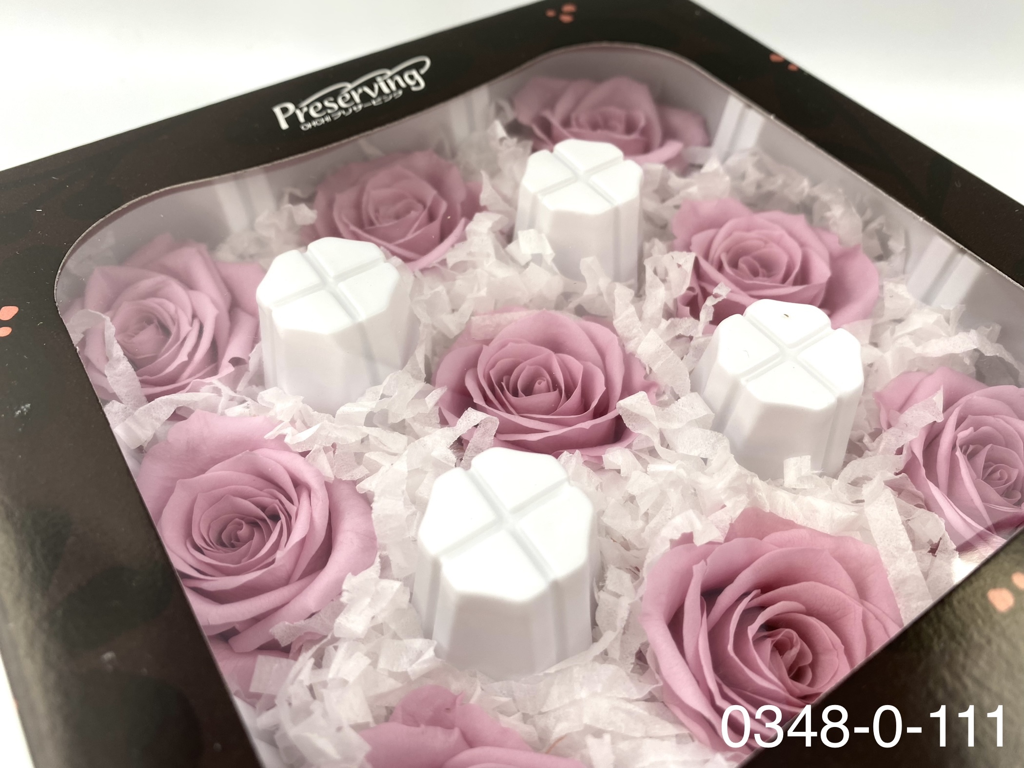 日本不凋中輪玫瑰(9朵) 03480-111