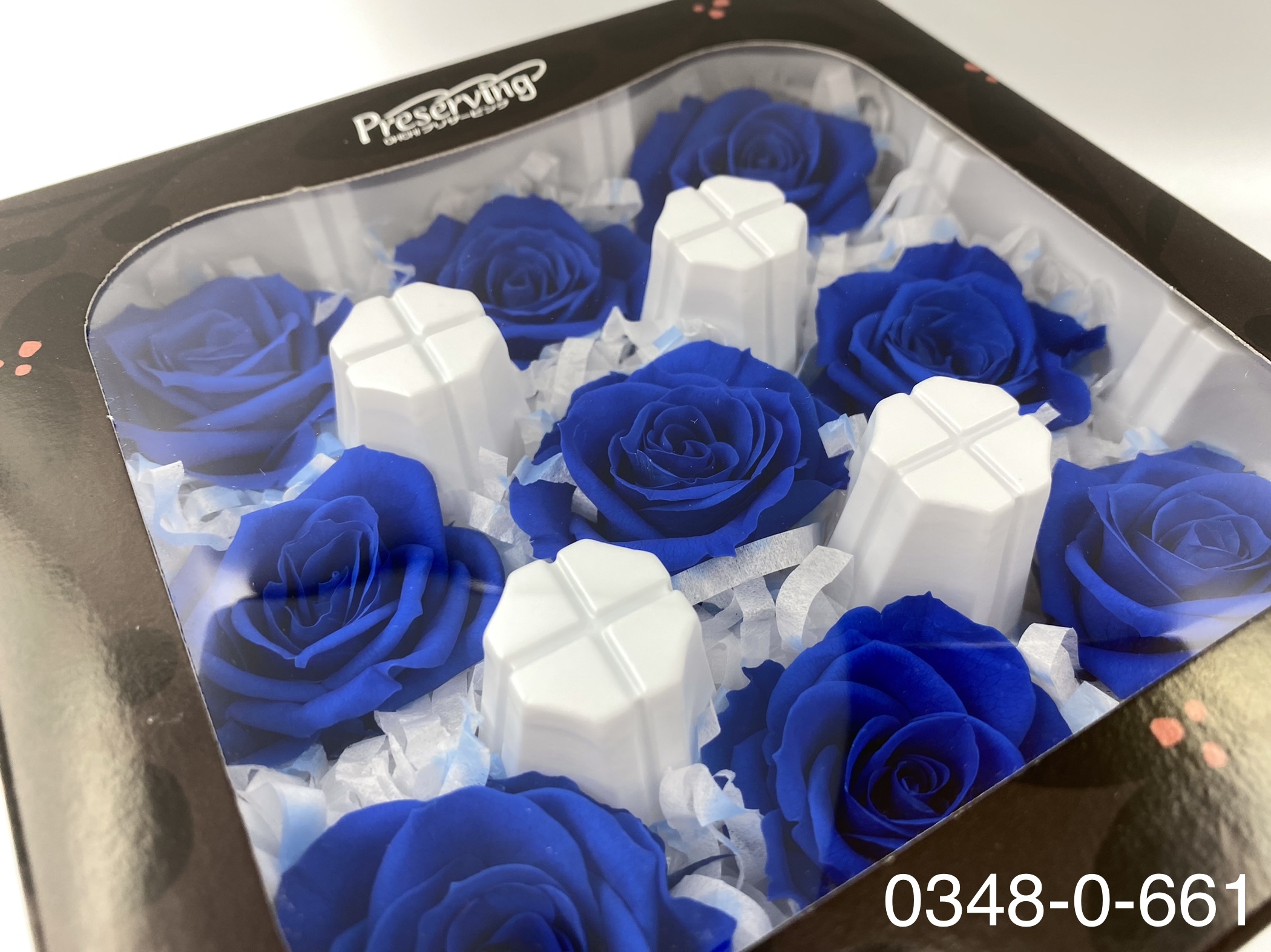 日本不凋中輪玫瑰(9朵) 03480-661