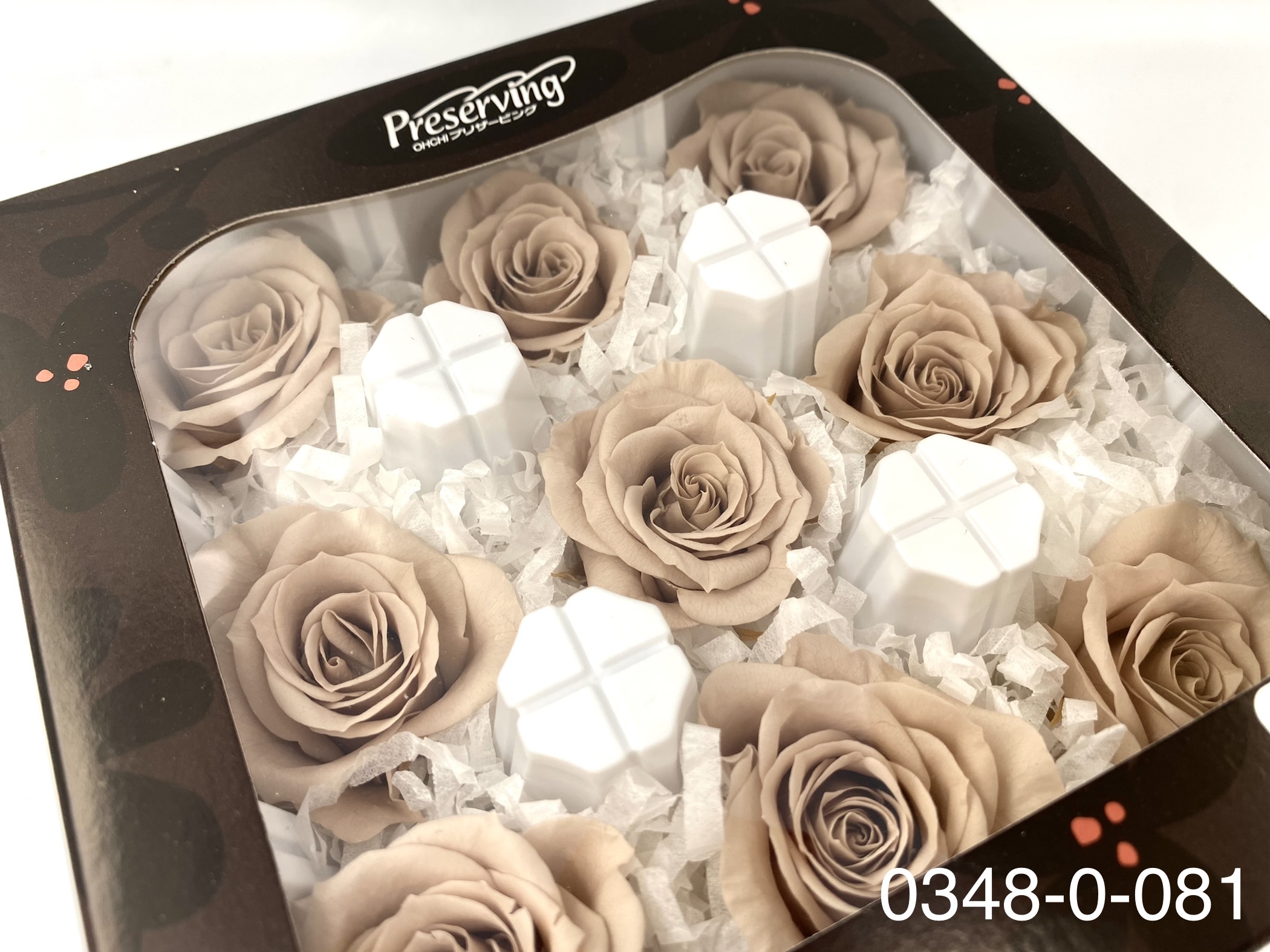 日本不凋中輪玫瑰(9朵) 03480-081