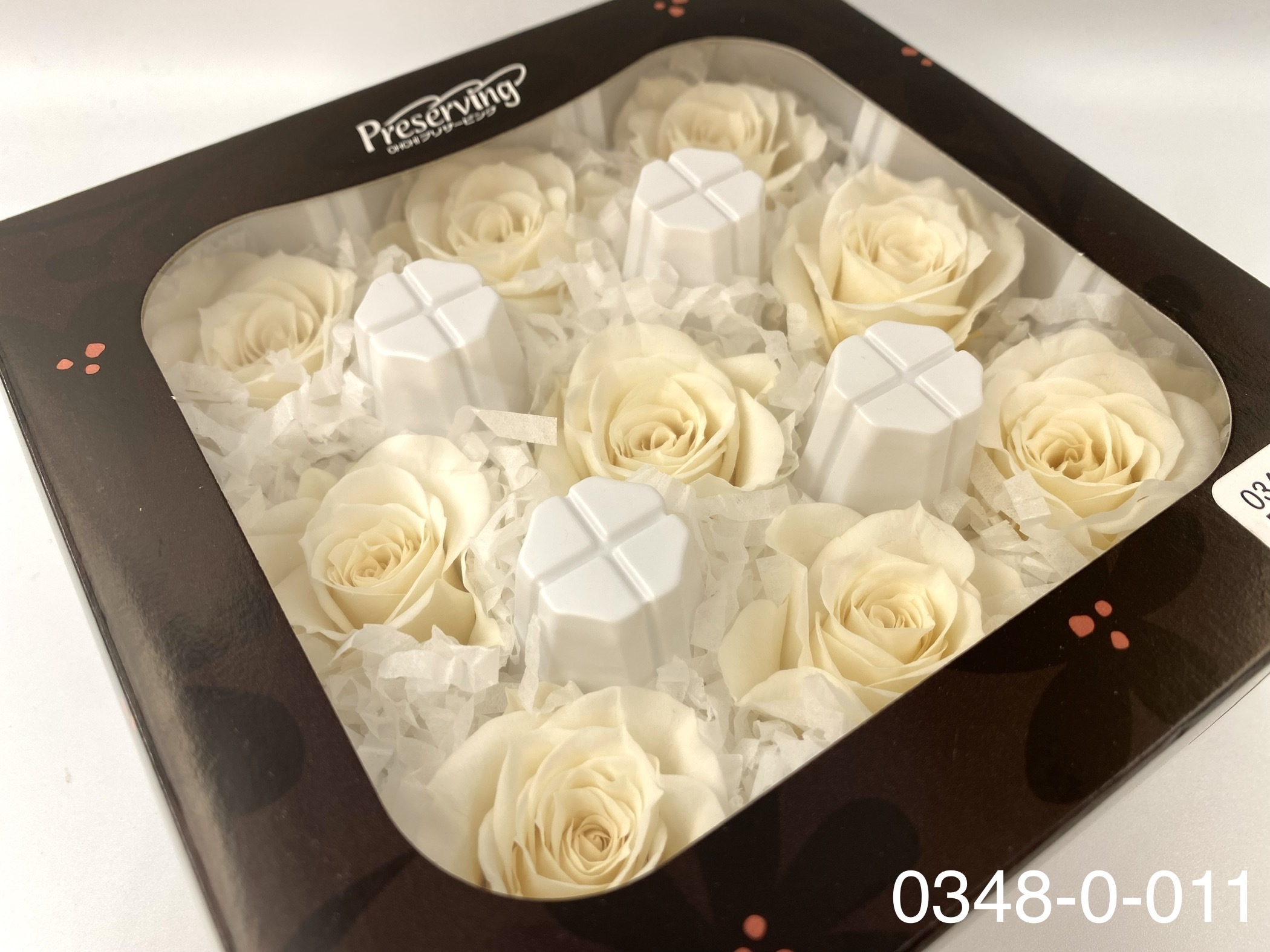 日本不凋中輪玫瑰(9朵) 03480-011