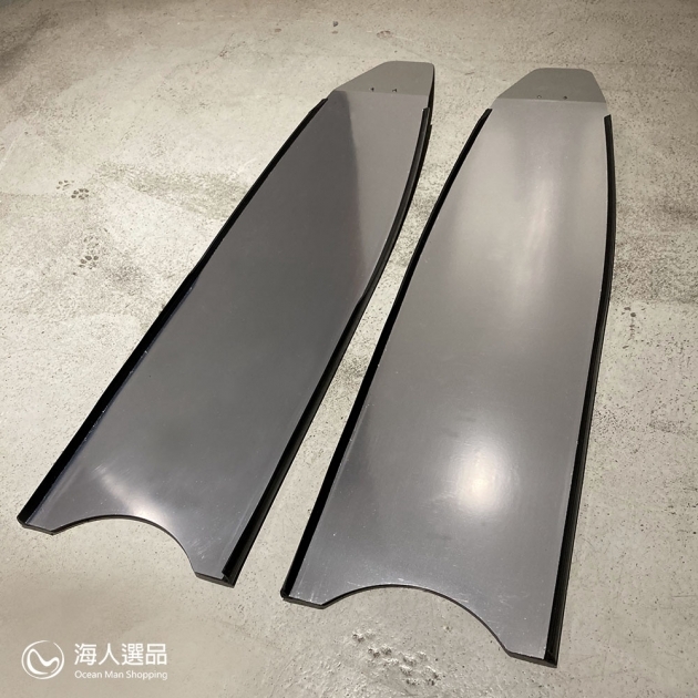 LEADERFINS - 玻璃纖維長蛙板：【限量款】鏡面銀