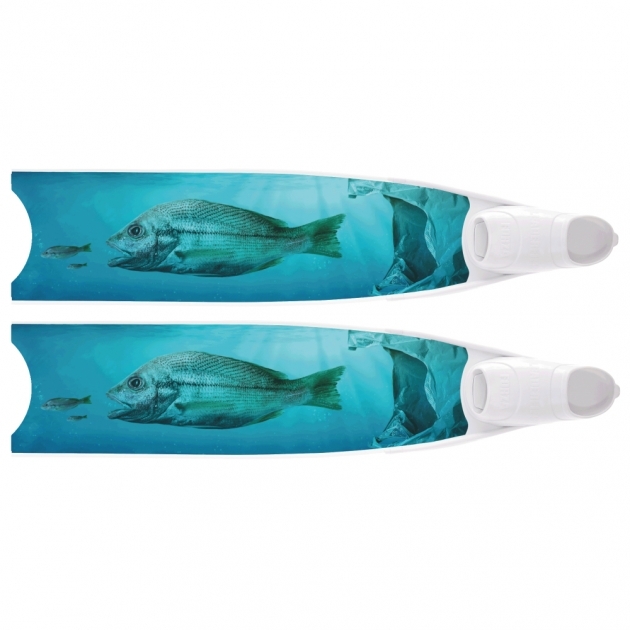 LEADERFINS - 玻璃纖維長蛙板：【限量款】食物鏈
