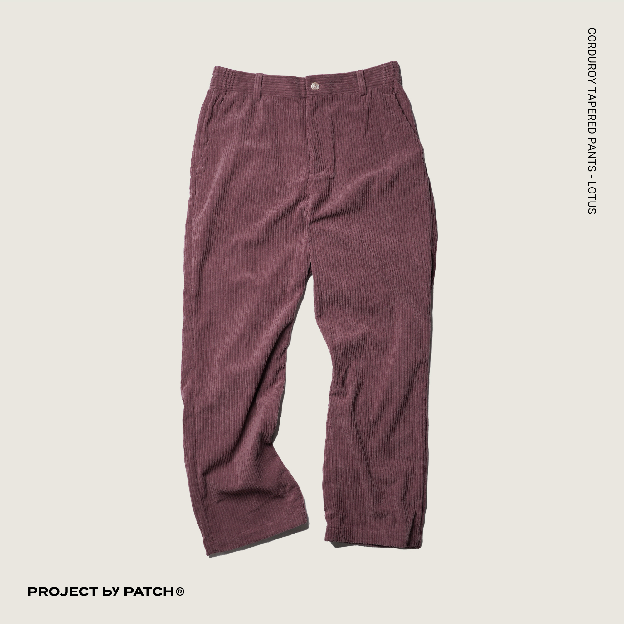 P.B.P - Corduroy Tapered Pants - Lotus